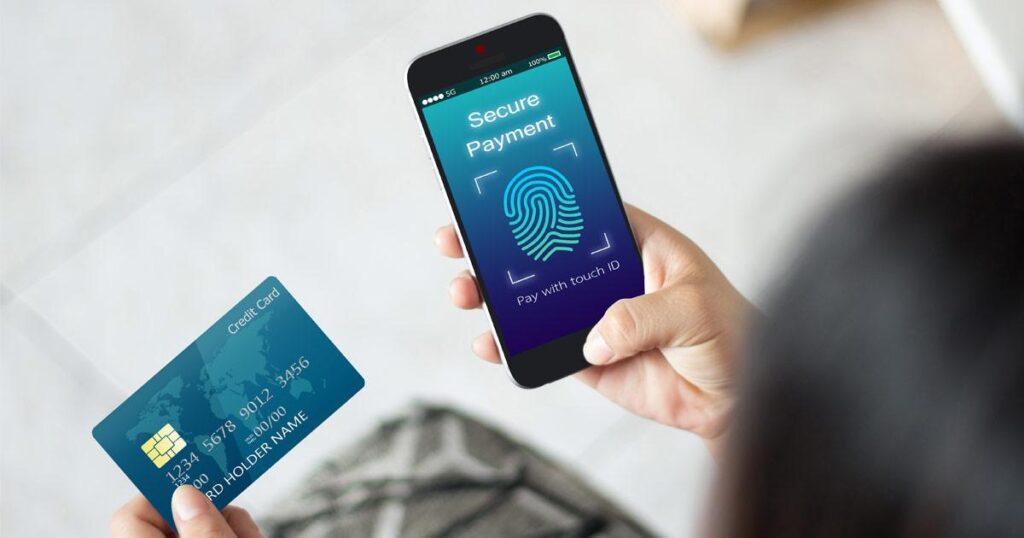 Account recovery using fingerprint biometrics.