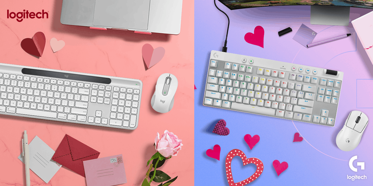 A keyboard and a mouse can be your perfect Valentine's Day treat from Logitech: Lovely gift ideas for him and her
