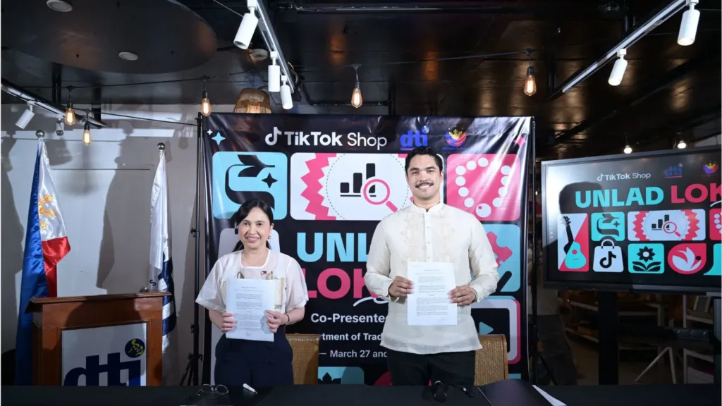 TikTok and DTI partnership to empower MSMEs.