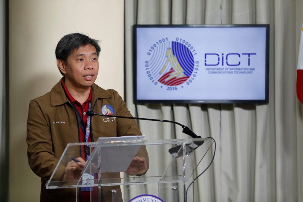 DICT Secretary Henry Aguda