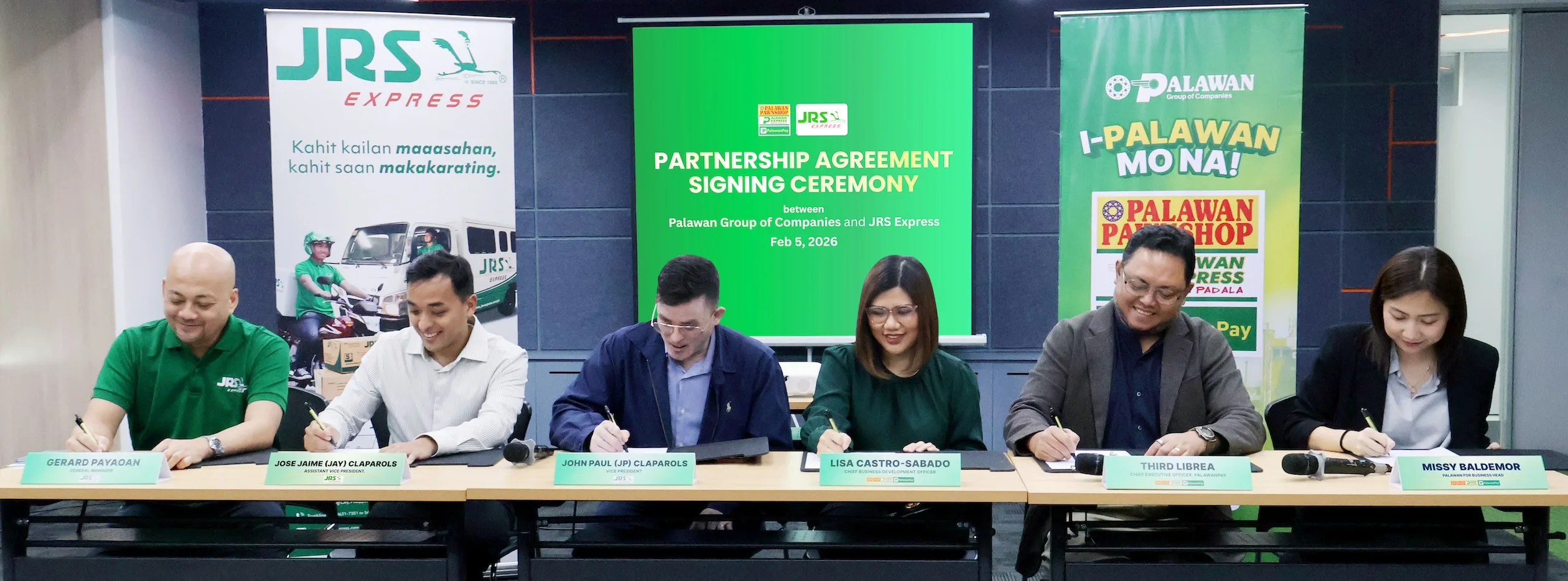 Palawan Group of Companies and JRS partner to expand cashless financial services nationwide