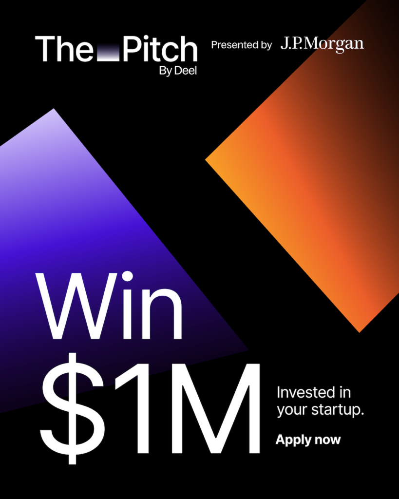 Deel launches global startup competition with up to US$15 million in funding 2 Deel The Pitch Image 1