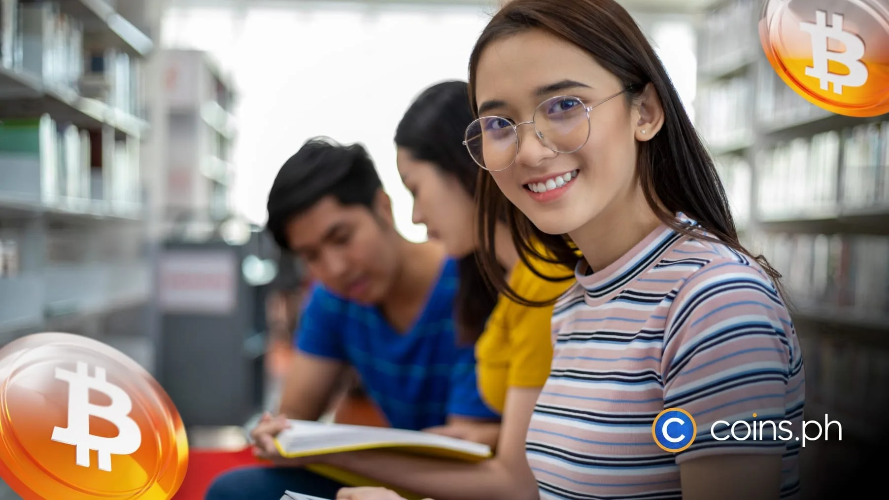 Image of Filipino students as Coins.ph rolls out ‘College Bitcoin Builder’ to teach Filipino students long-term crypto investing