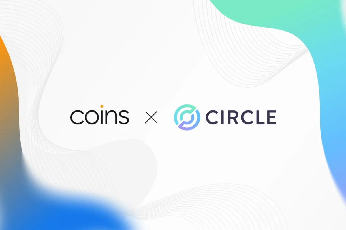 Logo of Coins.ph and Circle Payments Network
