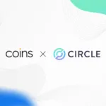 Logo of Coins.ph and Circle Payments Network