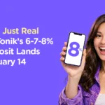 A girl holding a mobile phone as Tonik Supercharges Time Deposit Offering with 6–7–8% Rates — No Conditions, No Catch, and Accessible to Everyone