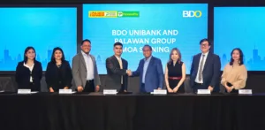 Executives from Palawan Group and BDO formalize their strategic partnership, launching a collaboration to deliver faster, more convenient financial services to Filipinos nationwide