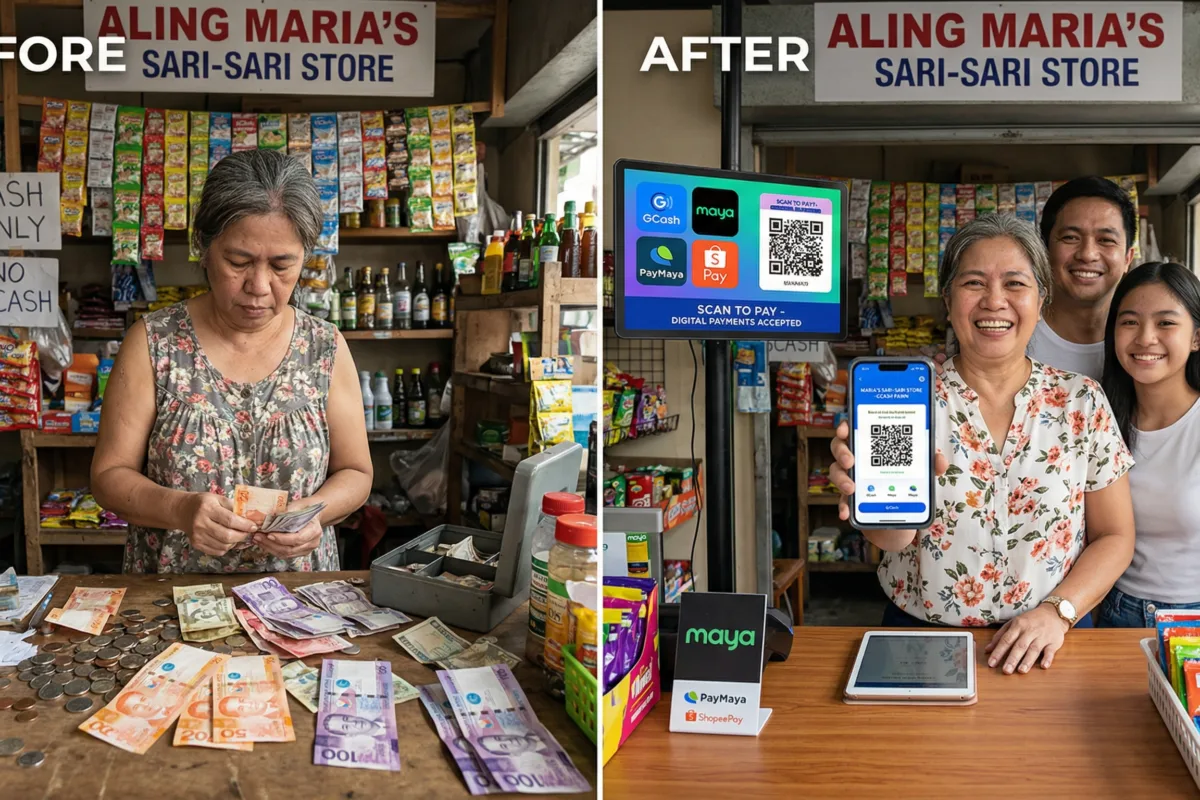 A beforeandafter split image showing a sarisari st delpmaspu 1200x800 jpg