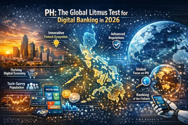 Caricature on digital banking in PH