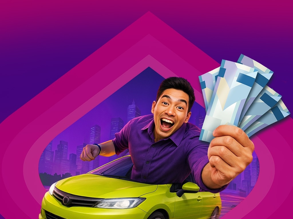 Poster to announce EastWest launching AutoCash to help car owners unlock vehicle equity