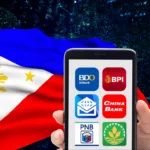 A smartphone and a PH flag to show how Fintech apps are helping MSMEs