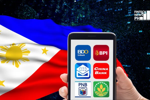 A smartphone and a PH flag to show how Fintech apps are helping MSMEs