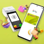 Image of a mobile phone with digital app as EastWest accelerates digital shift with Google Pay integration for debit cards