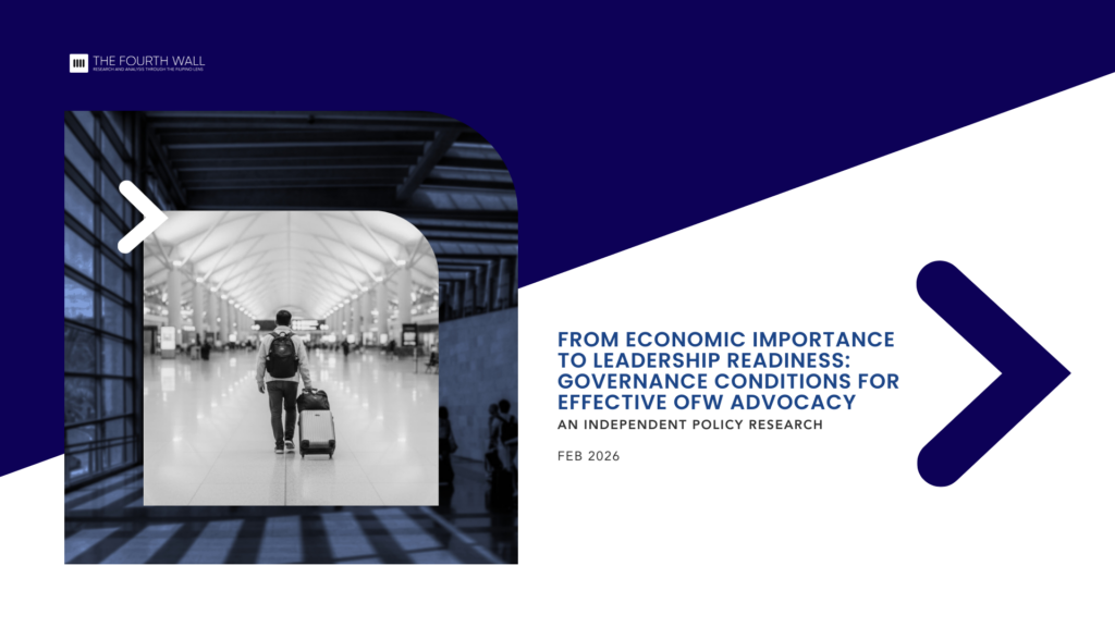 Beyond remittance, study reveals leadership credibility — not just policy — is key to OFW trust