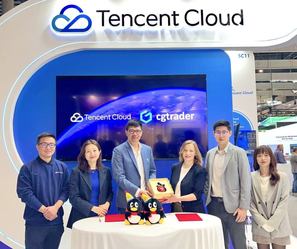 Tencent Cloud partners with ComfyUI to expand open-source 3D AI workflows 3 Tencent Cloud partners with CGTrader to drive next‑generation AI-powered 3D content creation