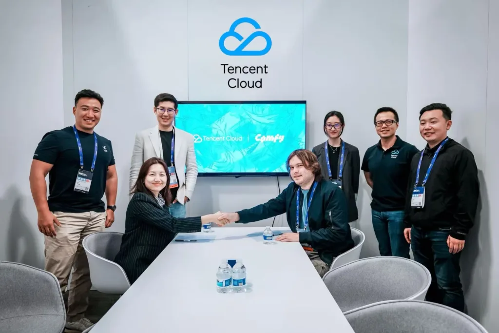 Tencent Cloud partners with ComfyUI to expand open-source 3D AI workflows