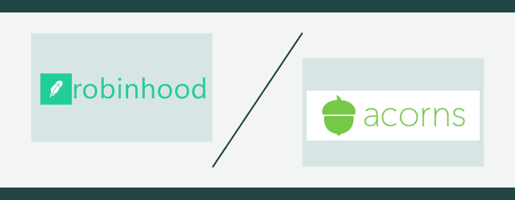 robinhood vs acorns comparison