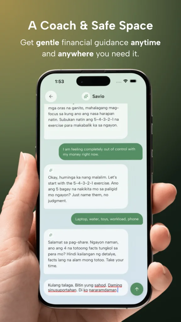 Savio aims to improve financial literacy in the Philippines through behavior, not budgeting 6 Savio: A behavioral finance app