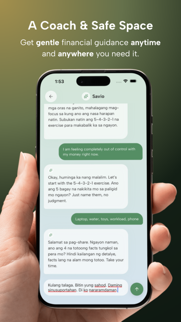 Savio: A behavioral finance app