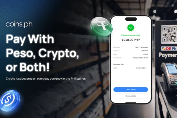Coins.ph brings stablecoin payments to QRPh, enabling PHP, crypto, and hybrid transactions in single checkout flow