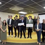 TechShake and Brunei Innovation Lab representatives pose with Philippine startup ecosystem stakeholders during the MOU signing ceremony in Pasig City.