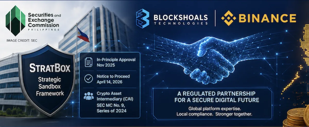 BlockShoals, Binance Launch SEC-Supervised Crypto Sandbox Initiative