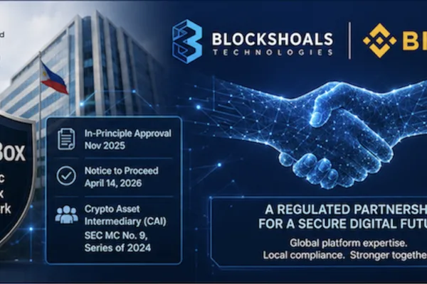 BlockShoals, Binance Launch SEC-Supervised Crypto Sandbox Initiative