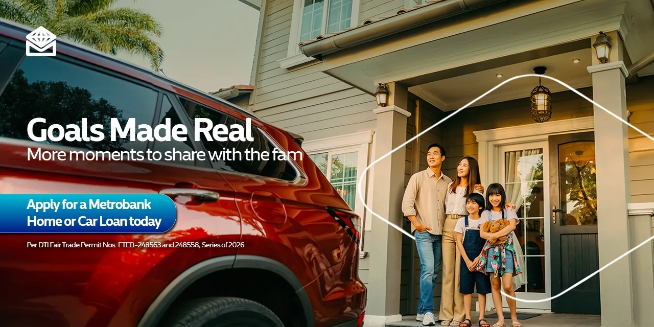 SUVs, house-and-lot properties remain top loan choices for Filipino borrowers — Metrobank