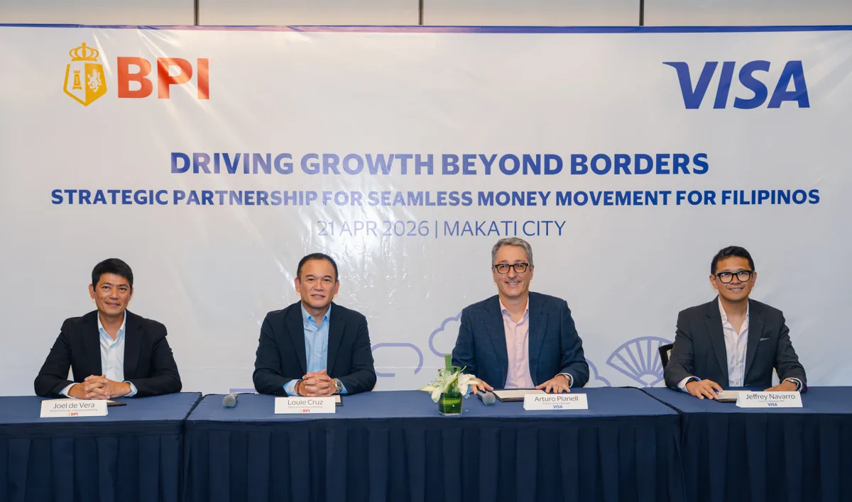Visa and BPI partner to launch Visa Direct, enabling outbound international transfers for Filipino businesses
