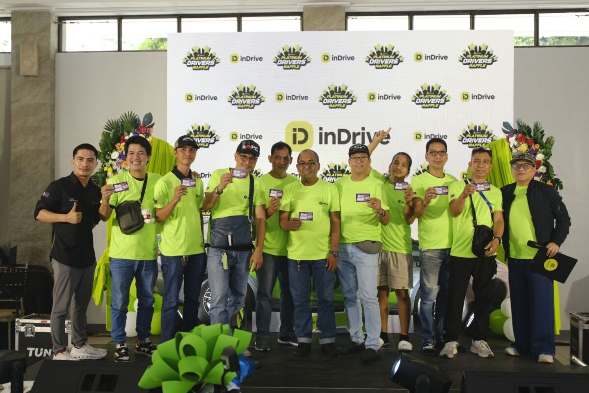 inDrive boosts driver earnings, awards over P2M in incentives under Platinum Driver Campaign