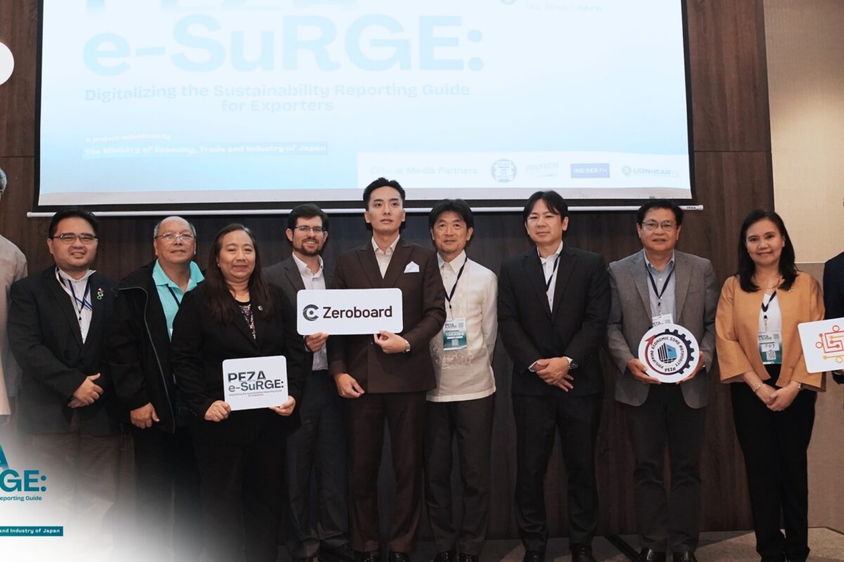 PEZA, Zeroboard, TechShake launch e-SuRGE for exporters