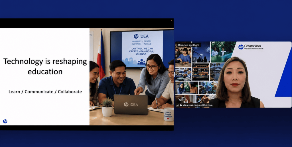 HP IDEA launches in Pasig City to advance innovation and digital learning in schools 3 HP IDEA Philipppines Ida Evina Ong Co Managing Director for HP Philippines