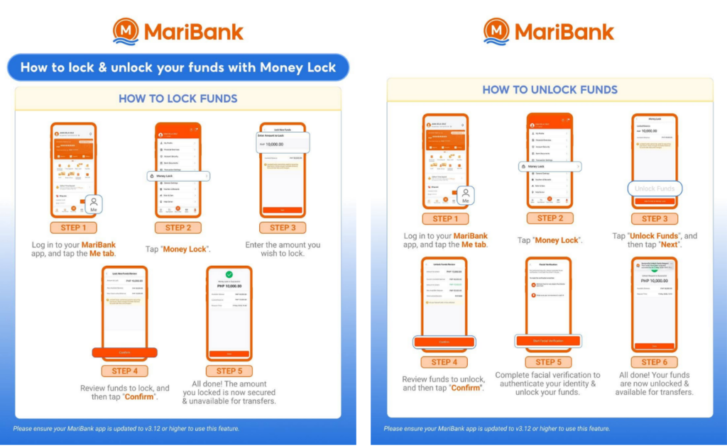 How to lock and unlock funds