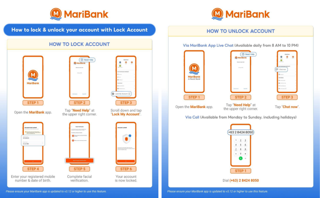 How to lock unlock account