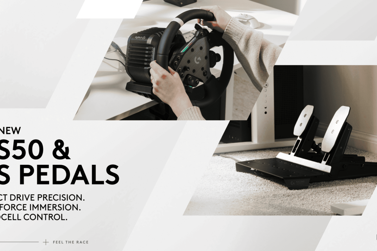 Logitech G pushes sim racing into a new era with RS50 direct drive system and RS pedals