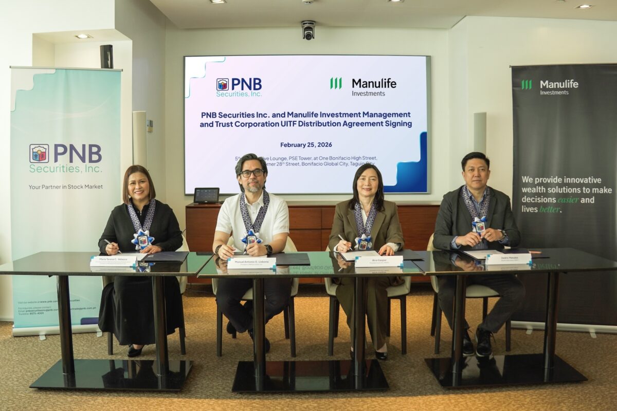 PNB Securities, Manulife Investments partner to expand wealth management offerings in the Philippines