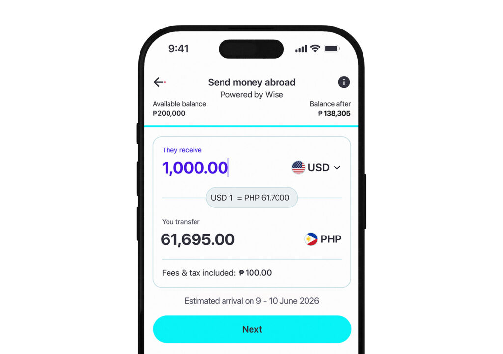 Send Money Abroad screenshot