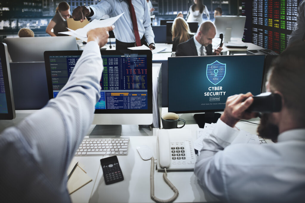cyber security protection firewall interface concept