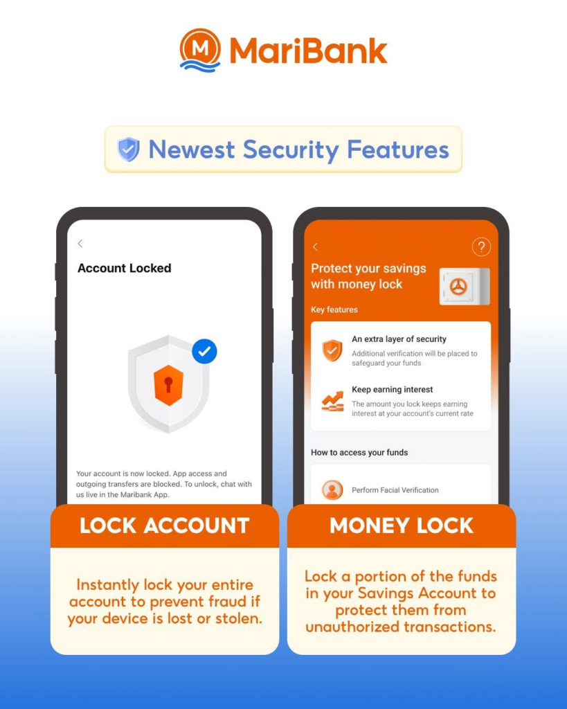 MariBank Launches Money Lock to Strengthen Security