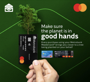 Metrobank, Mastercard turn rewards points into tree-planting contributions