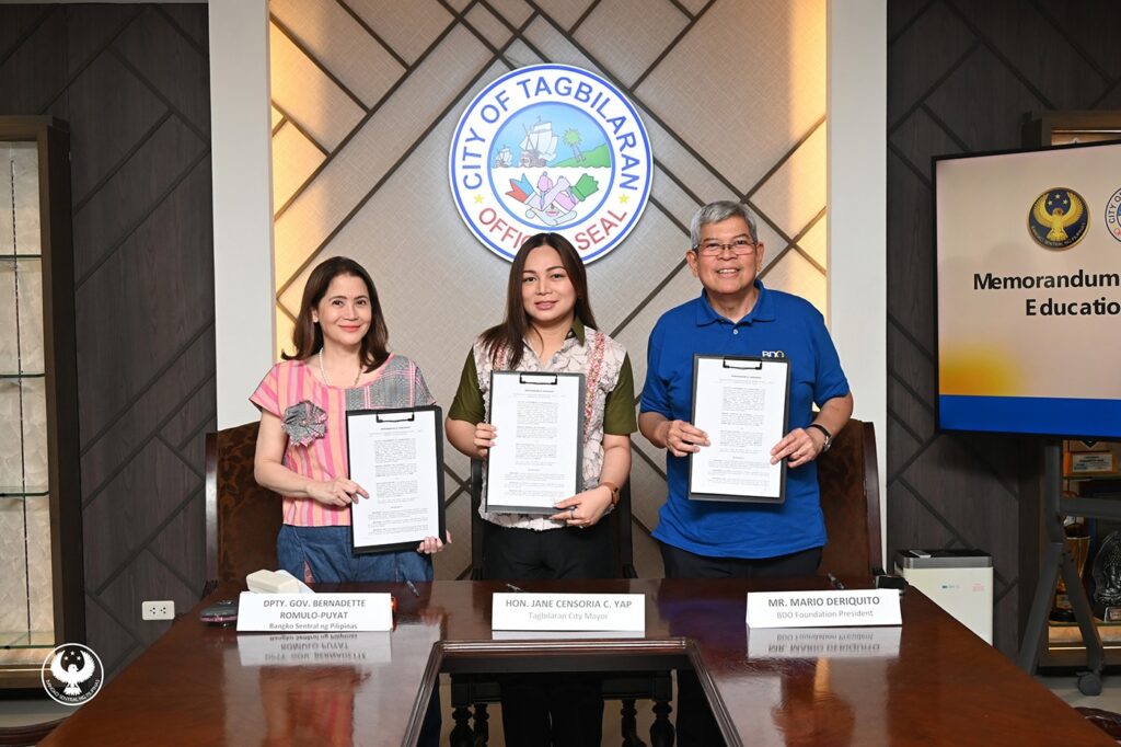 BSP, Tagbilaran City, BDO Foundation expand financial education efforts in Bohol 2 BSP, Tagbilaran City, BDO Foundation expand financial education efforts in Bohol