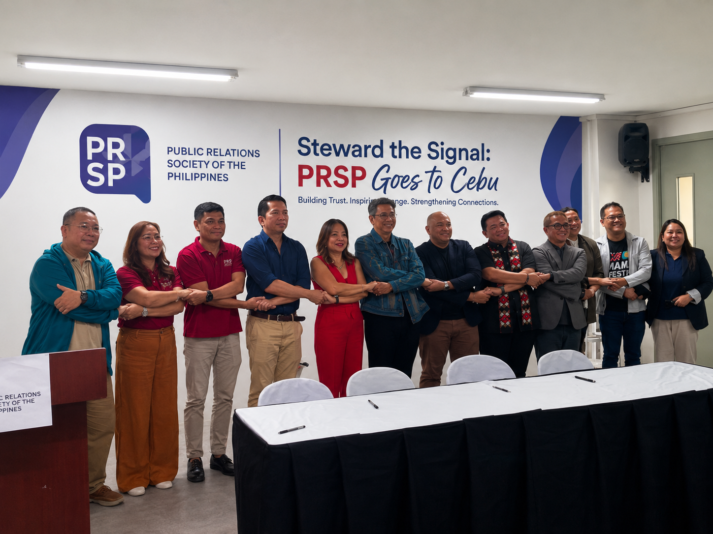 Revised photo for the PRSP press release