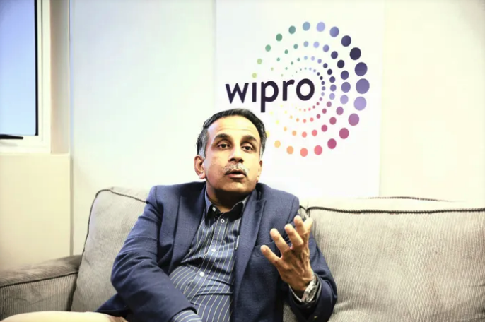 Nagender Arya, Wipro's president of East Asia, Europe and Africa Nagender Arya, Wipro's president of East Asia, Europe and Africa