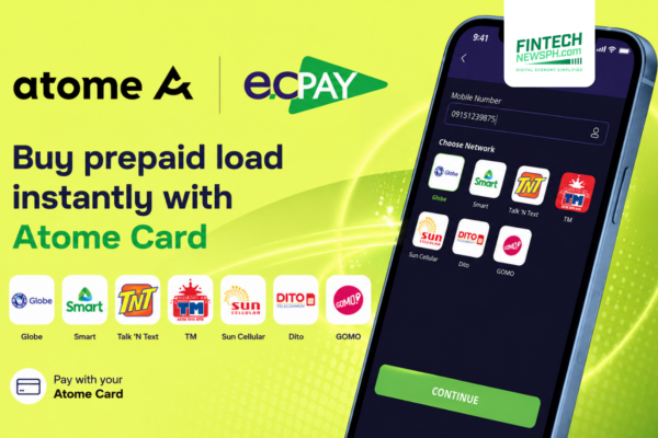 Atome Philippines adds mobile load payments via ECPay partner
