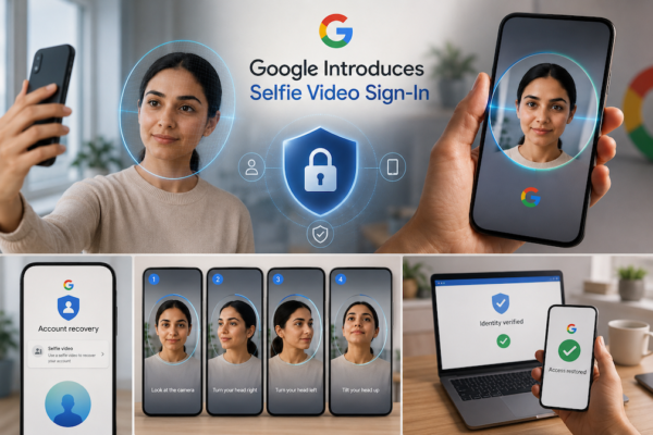 Google adds selfie video sign-in to give users another way to recover locked accounts