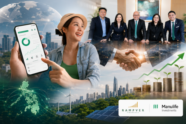 Rampver Financials teams up with Manulife Investments Philippines to offer global funds from ₱1,000