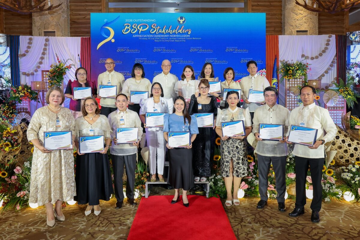 BSP recognizes 15 North Luzon institutions for advancing financial inclusion and integrity