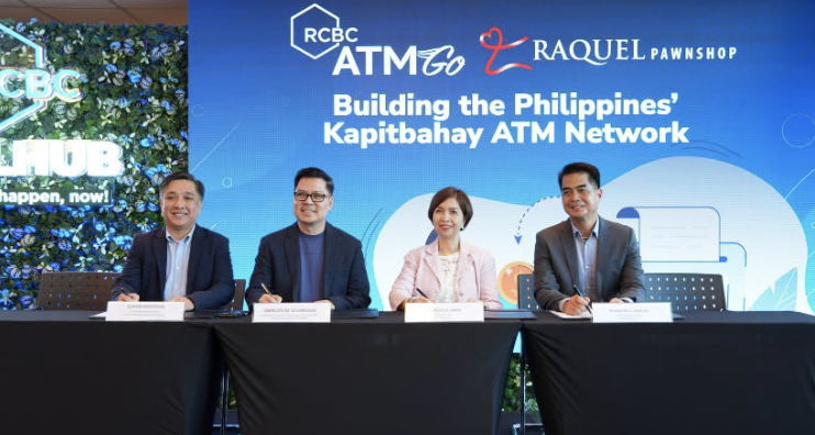 RCBC ATM Go Expands to 154 Raquel Pawnshop Branches