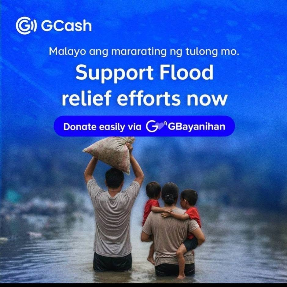 GCash GBayanihan Opens Donation Channel for Habagat Flood Relief