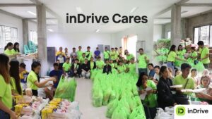 Beyond mobility: inDrive, partner drivers extend emergency relief to flood-impacted Quezon City community